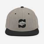 Load image into Gallery viewer, Double Logo Snapback
